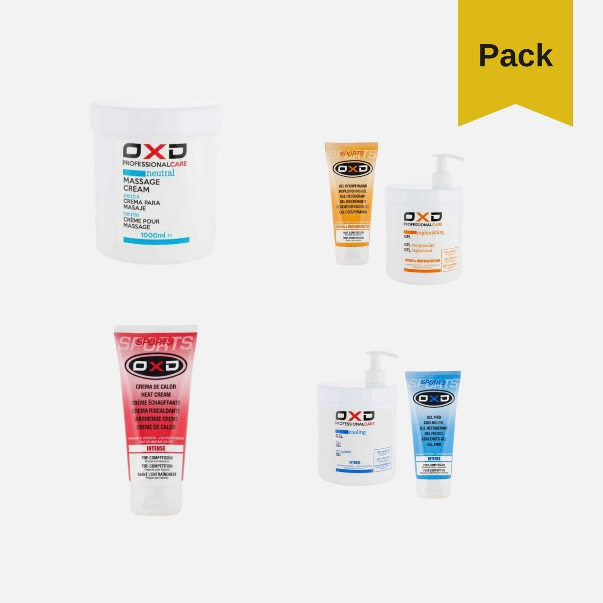 Pack masaje deportivo