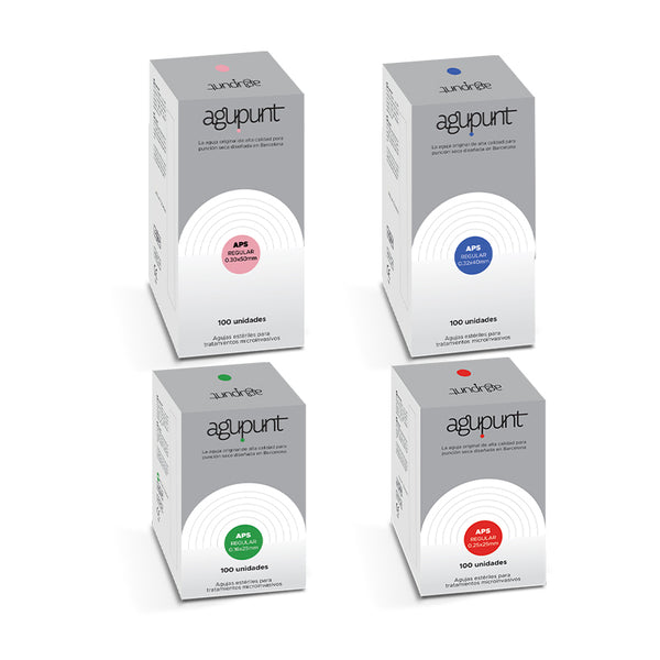 Agujas de punción seca Agupunt APS Regular (100 uds)