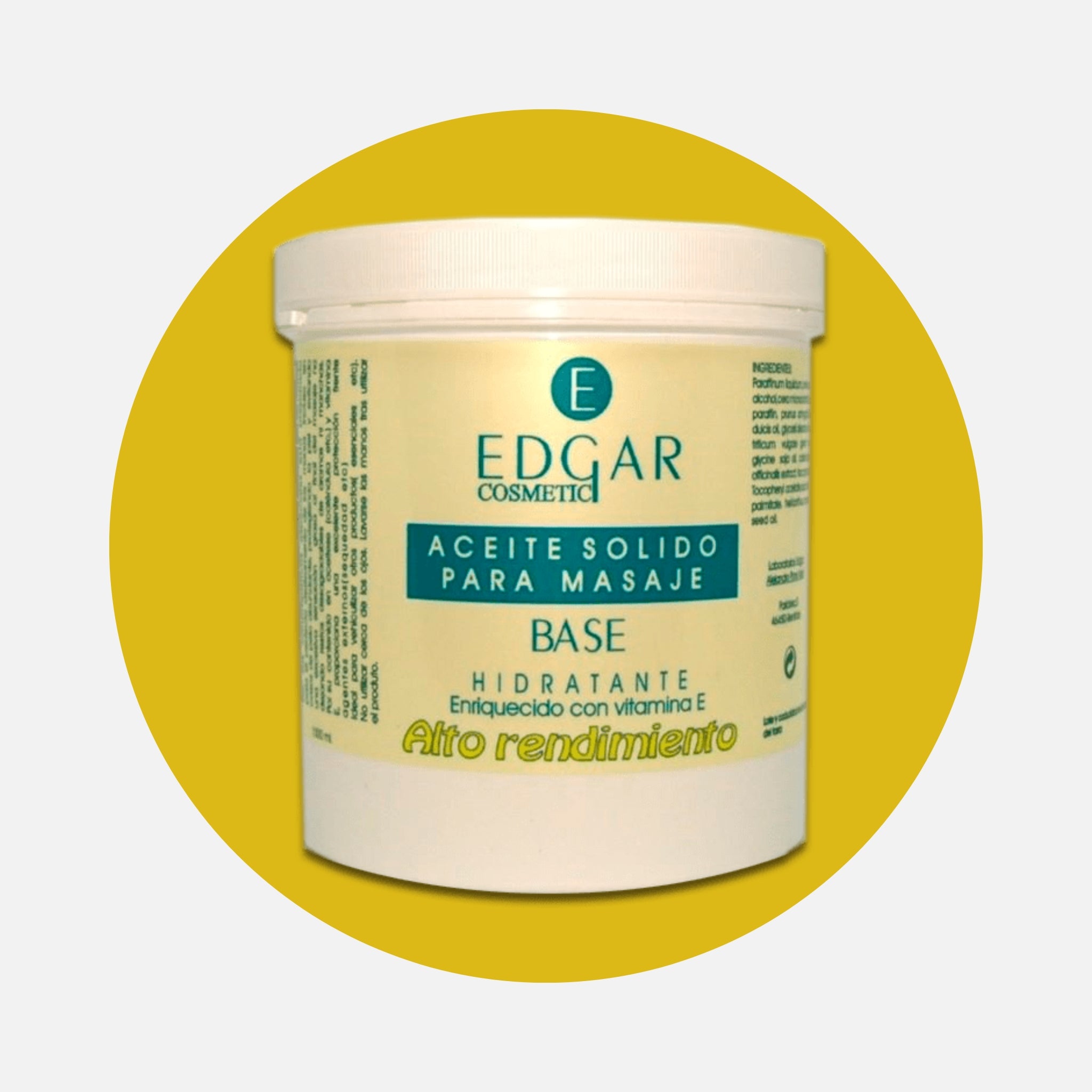 Aceite Sólido para Masaje Base Edgar 1000ml