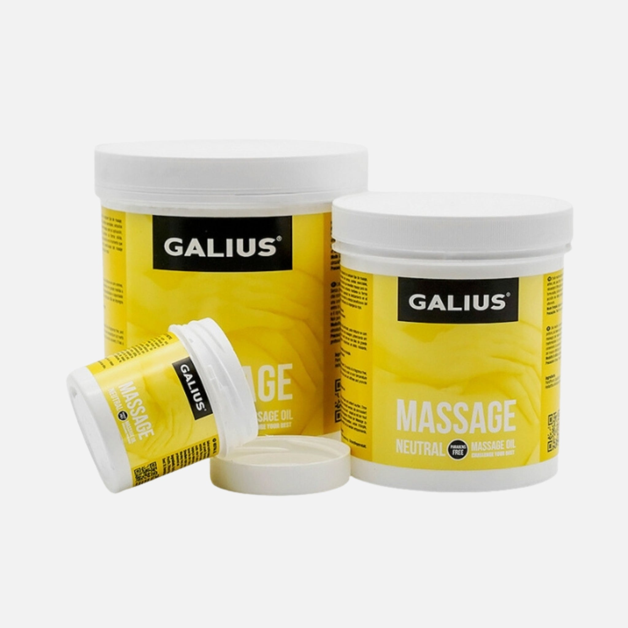 Aceite Sólido Masaje Neutro Galius
