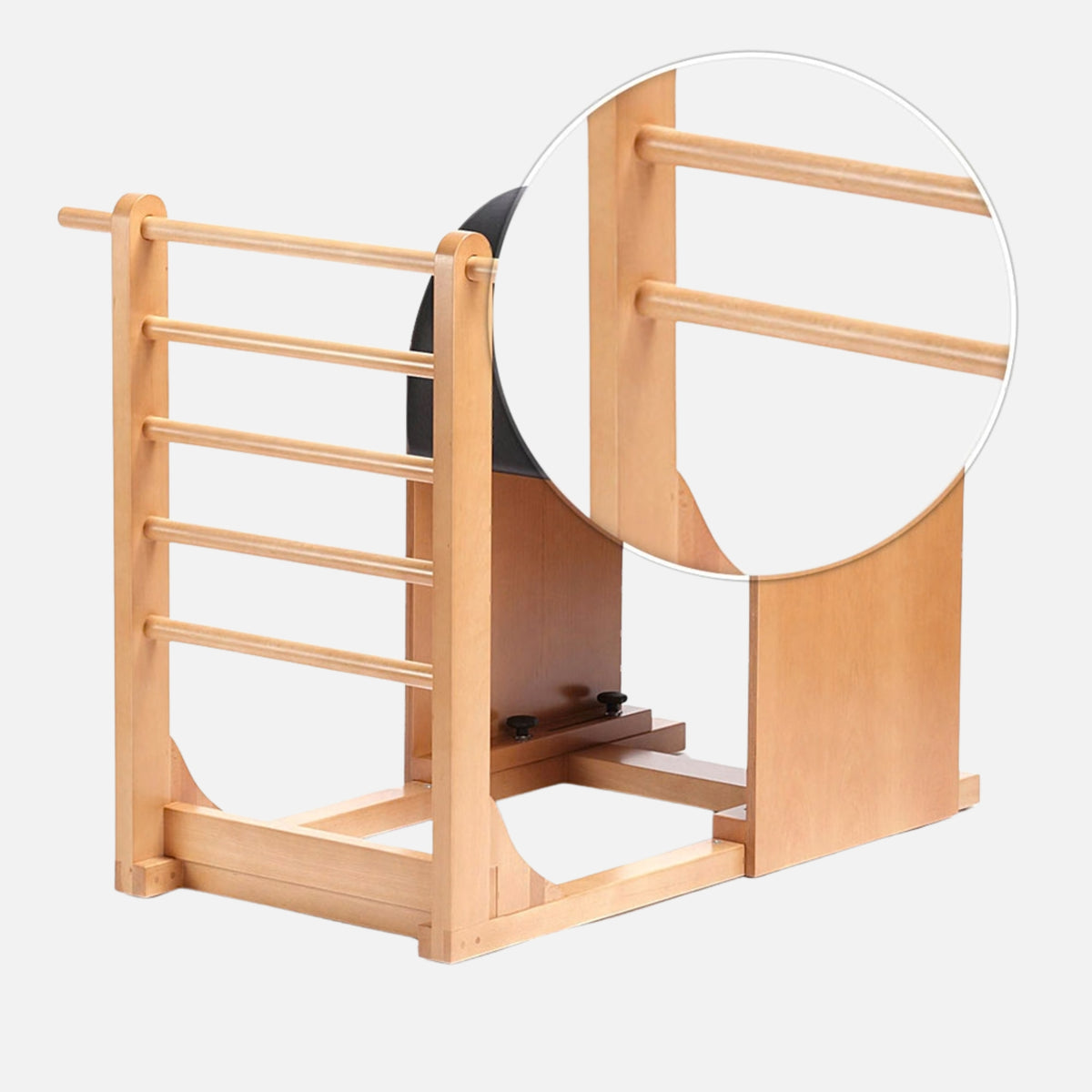 Barril para pilates con escalera