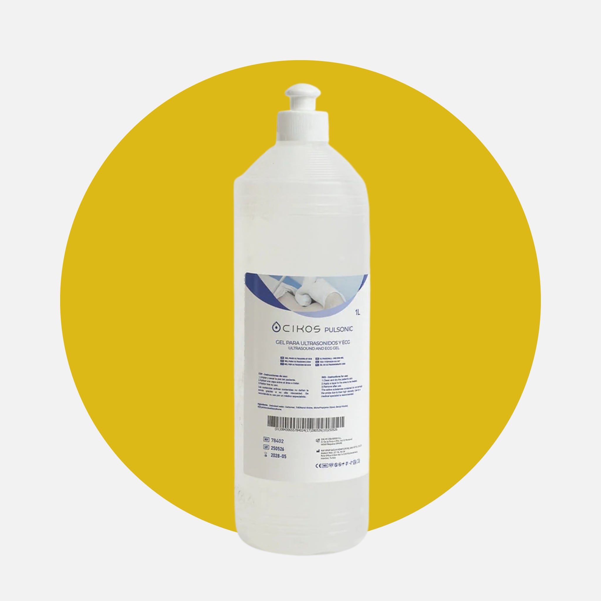 Gel de ultrasonidos Cikos