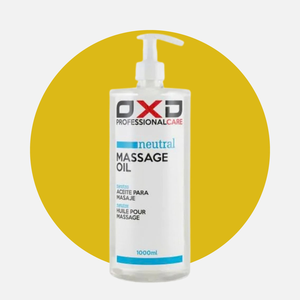Aceite para masaje OXD neutro