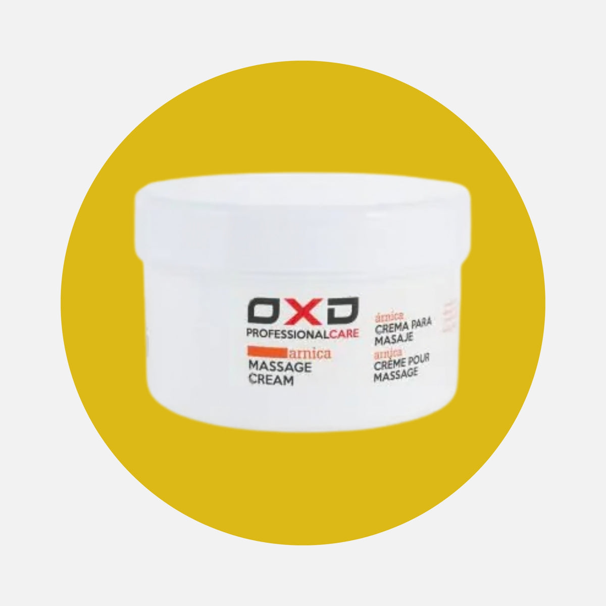 Crema de masaje con árnica OXD 500ml