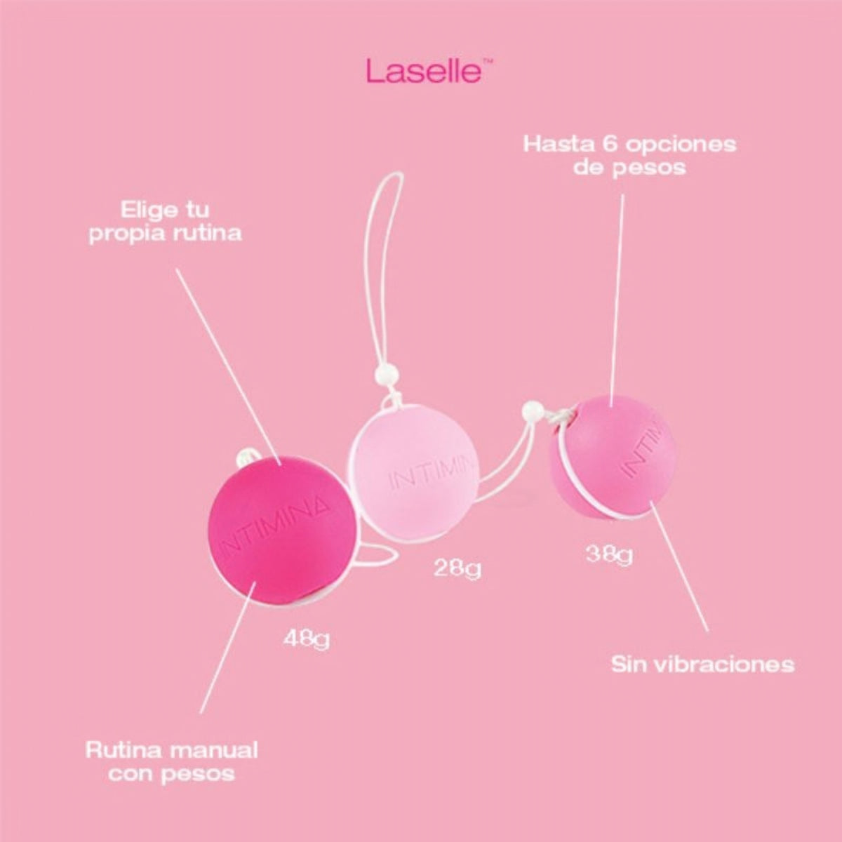 Ejercitador Intimina Laselle Pack