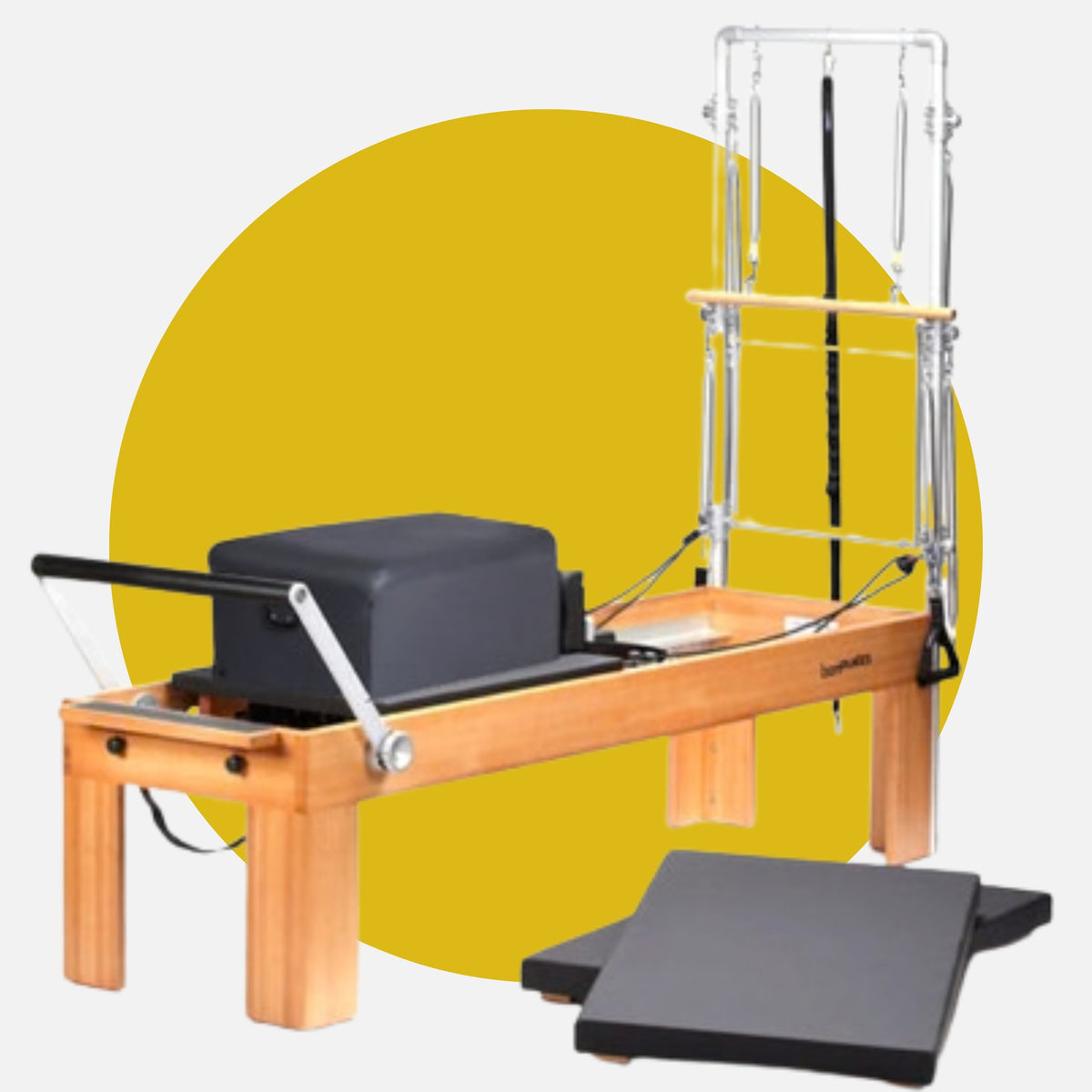 Reformer Physio con torre - Madera